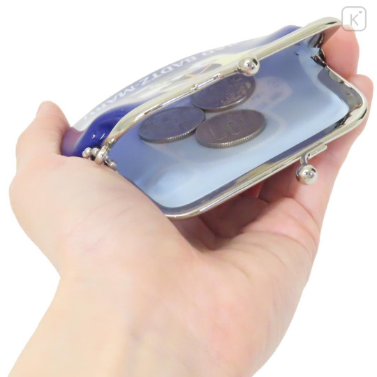 Japan Sanrio × JR East Gamaguchi Mascot Coin Case - Badtz-maru : Charaful Liner - 3