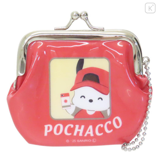 Japan Sanrio × JR East Gamaguchi Mascot Coin Case - Pochacco : Charaful Liner - 1