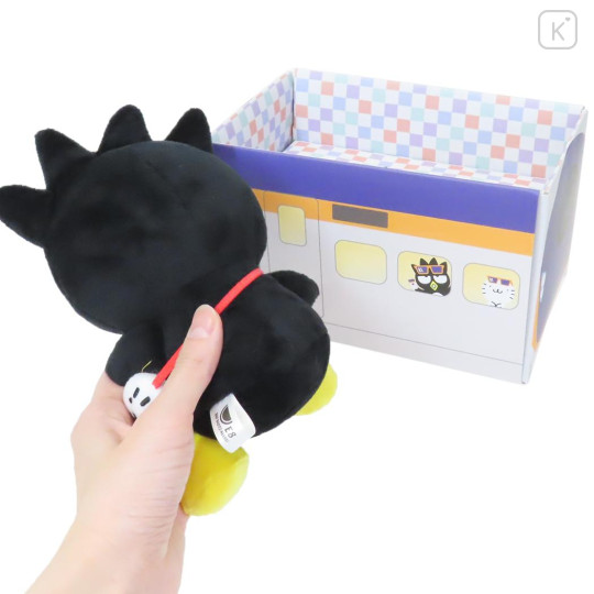 Japan Sanrio × JR East Plush Toy - Badtz-maru : Charaful Liner Shinkansen Box - 2
