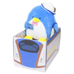 Japan Sanrio × JR East Plush Toy - Tuxedo Sam : Charaful Liner Shinkansen Box