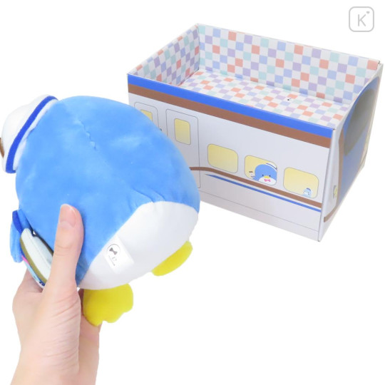 Japan Sanrio × JR East Plush Toy - Tuxedo Sam : Charaful Liner Shinkansen Box - 2