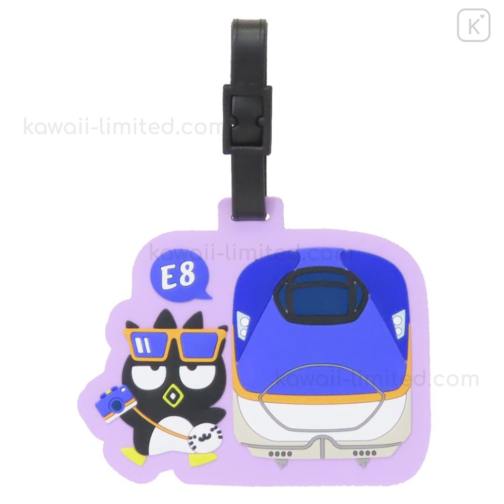 Japan Sanrio × JR East Luggage Tag - Badtz-maru : Charaful Liner
