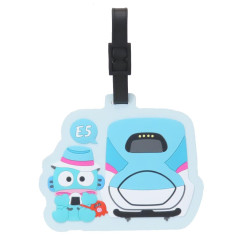 Japan Sanrio × JR East Luggage Tag - Hangyodon : Charaful Liner