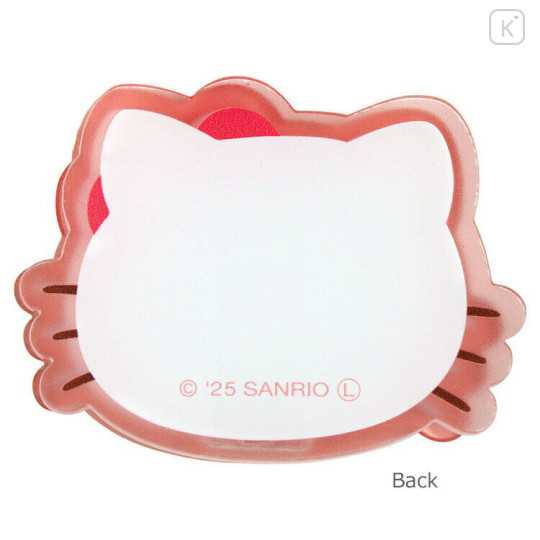 Japan Sanrio Memo Clip Stand & Memo Pad - Hello Kitty : Face - 2