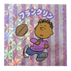 Japan Peanuts Glitter Hologram Sticker - Peanuts : Franklin