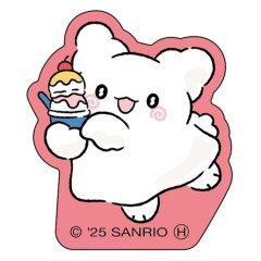 Japan Sanrio Luminous Big Sticker - Hanamaruobake : Ice Cream