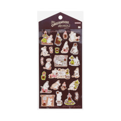 Japan Moomin Marshmallow Stickers - Friends A