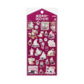 Japan Moomin Marshmallow Stickers - Friends B - 1