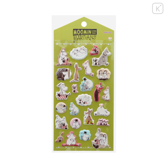Japan Moomin Marshmallow Stickers - Friends C - 1