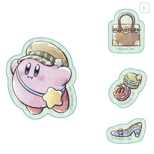 Japan Kirby Big Sticker Set - Kirby : Sunny Day A - 1