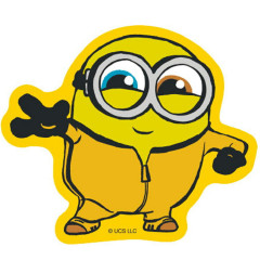 Japan Minions Vinyl Sticker - Bob Kung Fu