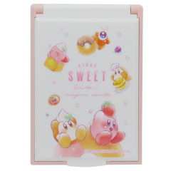 Japan Kirby Folding Mirror - Kirby & Waddle Dee : Everyone Sweets