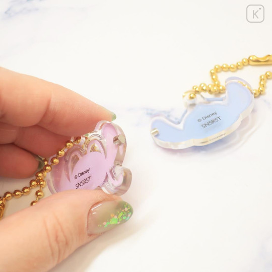 Japan Disney Bonbon Drop Acrylic Keychain Set - Stitch : Face - 2