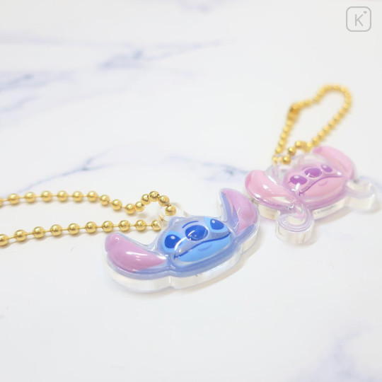 Japan Disney Bonbon Drop Acrylic Keychain Set - Stitch : Face - 3