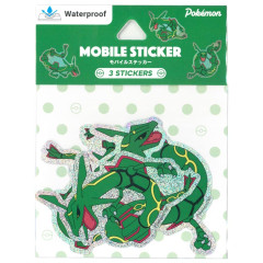 Japan Pokemon Mobile Sticker Set - Pocket Monster : Rayquaza