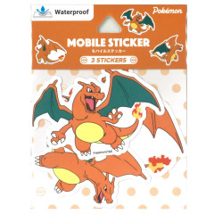 Japan Pokemon Mobile Sticker Set - Charizard