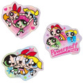 Japan The Powerpuff Girls Aurora Clear Sticker Set - Friends - 2