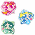 Japan The Powerpuff Girls Aurora Clear Sticker Set - Fight - 2