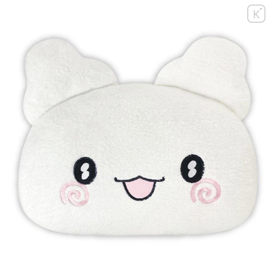 Japan Sanrio Die-cut Cushion - Hanamaruobake : Luminous Face Happy - 1