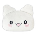 Japan Sanrio Die-cut Cushion - Hanamaruobake : Luminous Face Happy - 1