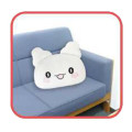 Japan Sanrio Die-cut Cushion - Hanamaruobake : Luminous Face Happy - 4