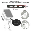 Japan Pokemon Multi Ring Plus Clear Hand Strap with Mini Pouch - Pikachu - 3