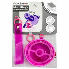 Japan Pokemon Multi Ring Plus Clear Hand Strap with Mini Pouch - Tinkaton