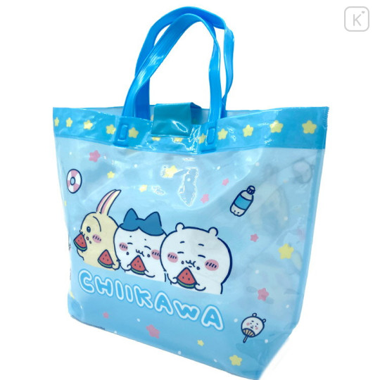 Japan Chiikawa Pool Bag Vinyl Tote Bag - Chiikawa : Happy Summer - 2