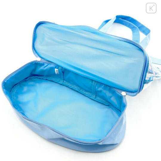 Japan Chiikawa 2 Pocket Pool Bag Vinyl Tote Bag - Chiikawa & Hachiware & Usagi : Fun Sky Night - 3