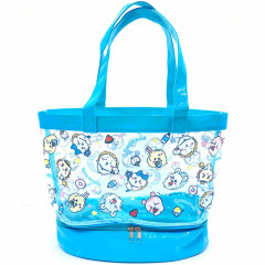 Japan Chiikawa 2 Pocket Pool Bag Vinyl Tote Bag - Chiikawa : Happy Summer