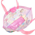 Japan Disney Pool Bag Vinyl Tote Bag - Disney Princess : Pink - 3