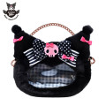 Japan Sanrio Clear Window Pouch - Kuromi : 20th Anniversary - 1