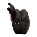 Japan Sanrio Clear Window Pouch - Kuromi : 20th Anniversary - 2