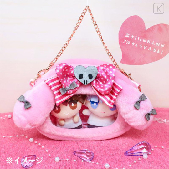 Japan Sanrio Clear Window Pouch - My Melody : 50th Anniversary - 5