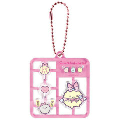 Japan San-X Acrylic Charm Keychain - Sumikko Gurashi : Angelic Idol Ebiten no Shippo Fried Shrimp Tail
