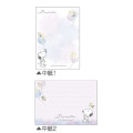 Japan Peanuts Mini Notepad - Snoopy & Woodstock : Flying Balloon - 2
