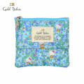 Japan Sanrio Liberty Fabrics Tissue Pouch - Hello Kitty : Primrose Meadow Blue - 1