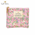 Japan Sanrio Liberty Fabrics Tissue Pouch - Hello Kitty : Primrose Meadow Purple - 1