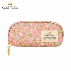 Japan Sanrio Liberty Fabrics Glasses Case - Hello Kitty : Primrose Meadow Pink
