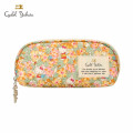 Japan Sanrio Liberty Fabrics Glasses Case - Hello Kitty : Primrose Meadow Yellow - 1