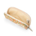 Japan Sanrio Liberty Fabrics Glasses Case - Hello Kitty : Primrose Meadow Yellow - 3