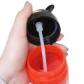 Japan Disney Store Water Bottle With Straw 350ml - Mickey : Smile - 4