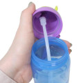 Japan Disney Store Water Bottle With Straw 350ml - Toy Story Little Green Men Aliens : Smile - 4