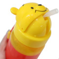 Japan Disney Store Water Bottle With Straw 350ml - Pooh : Smile - 3