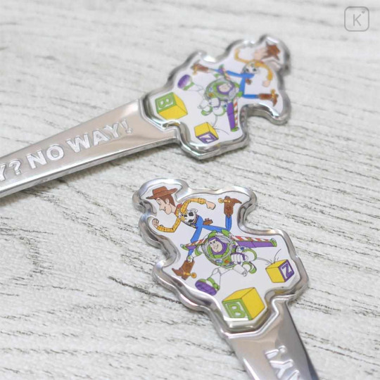 Japan Disney Stainless Fork - Toy Story : No Play ? No Way ! - 2