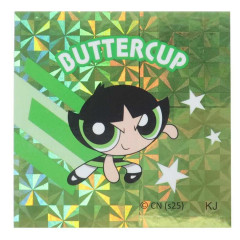 Japan The Powerpuff Girls Glitter Hologram Sticker - Buttercup A