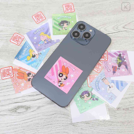 Japan The Powerpuff Girls Glitter Hologram Sticker - Buttercup A - 2