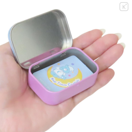 Japan Care Bears Sticker & Can Case - Blue Purple - 2