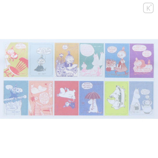 Japan Moomin Sticker & Can Case - Little My & Moomintroll : Teapot - 3