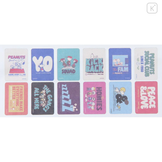 Japan Peanuts Sticker & Can Case - Snoopy : 75th Anniversary - 3